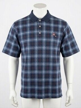 POLO GOLF RALPH LAUREN Men's Plaid Golf Polo 100% Cotton